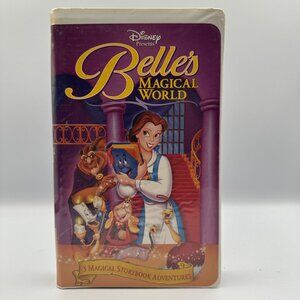 Disney Belles Magical World VHS 1998 Feature-Length Animated Family Fantasy